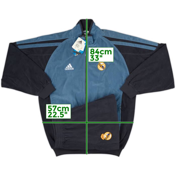 2001-02 Real Madrid adidas Tracksuit (L)