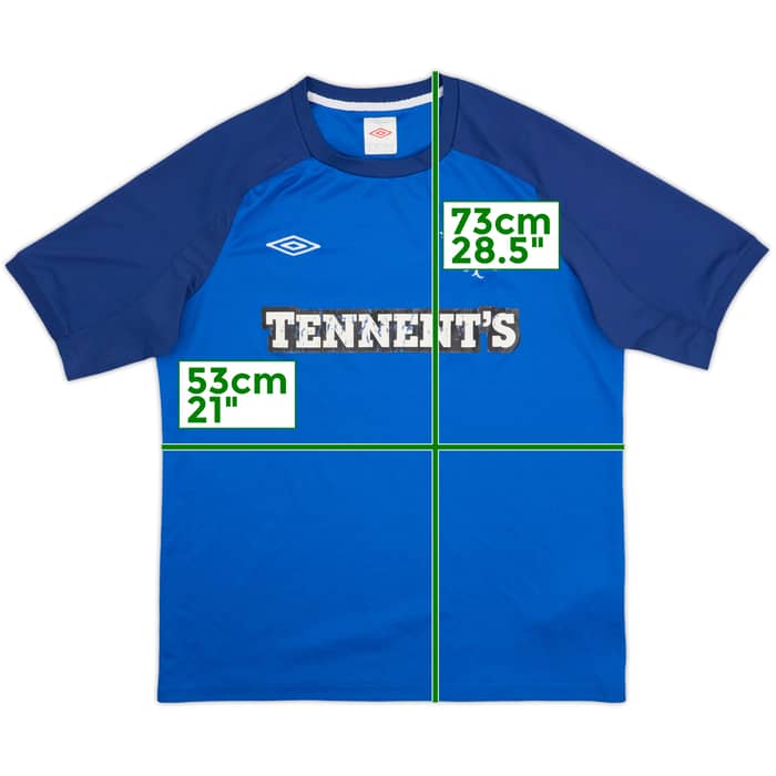 2010-11 Rangers Umbro Training Shirt - 5/10 - (XL)