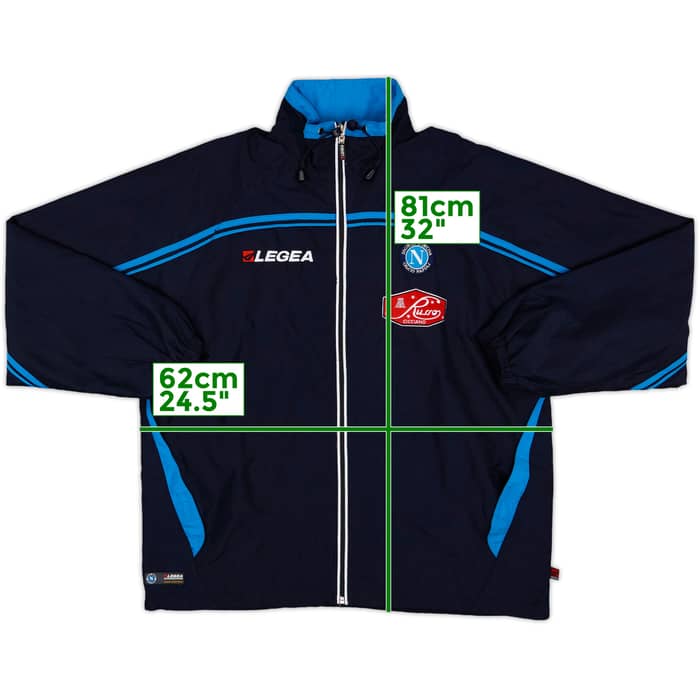 2003-04 Napoli Legea Track Jacket - 8/10 - (L)