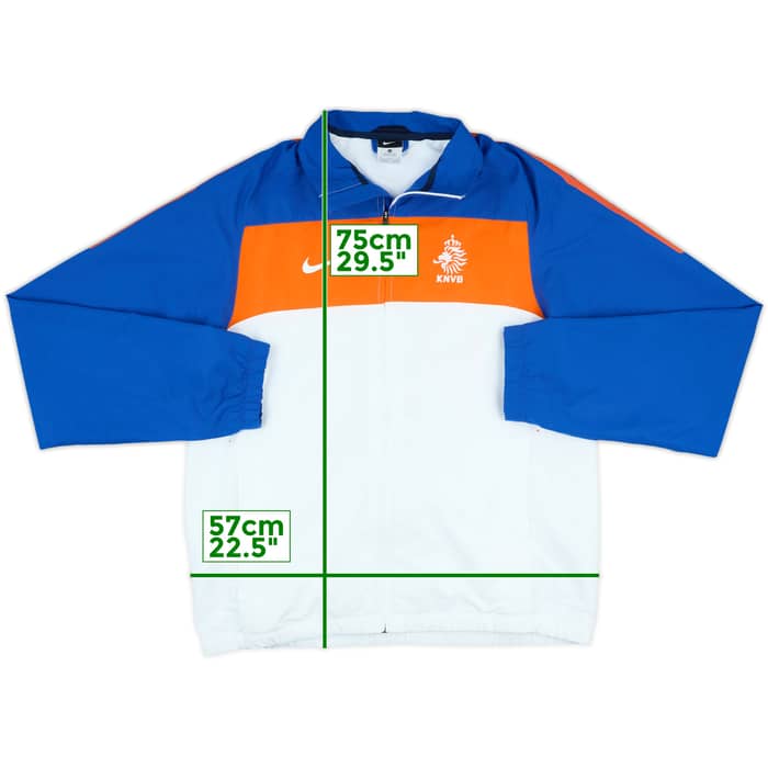 2010-12 Netherlands Nike Track Jacket - 9/10 - (M)