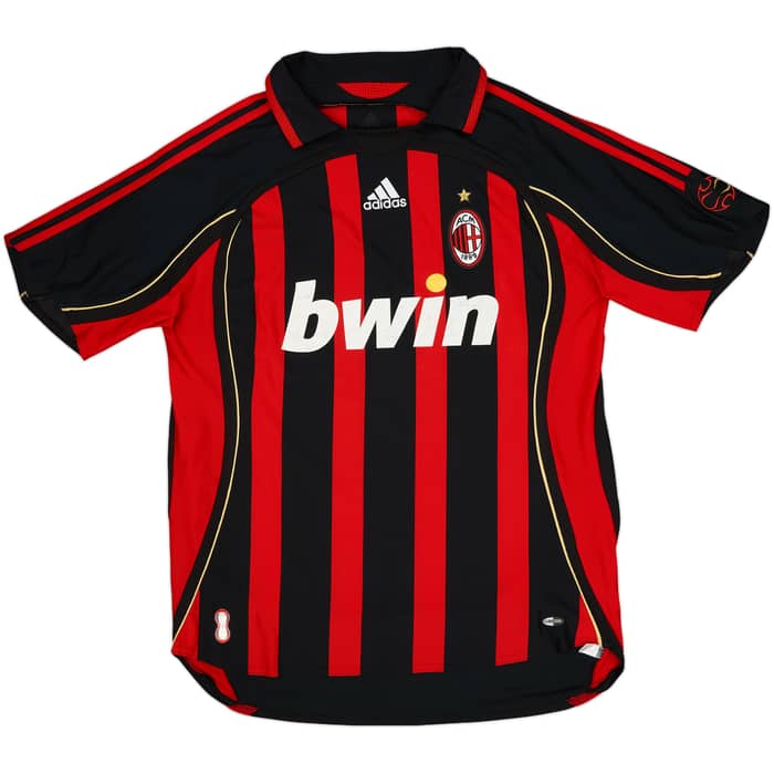 2006-07 AC Milan Home Shirt Ronaldo #99 - 5/10 - (L)
