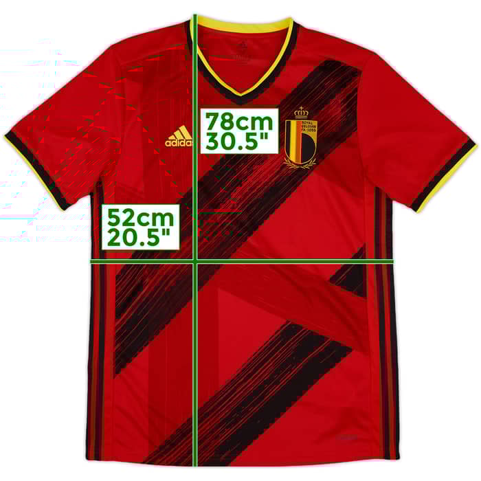 2020-21 Belgium Home Shirt - 10/10 - (M)