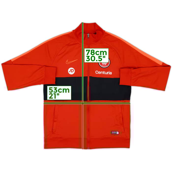 2019-20 Western Sydney Wanderers Nike Track Jacket - 7/10 - (L)