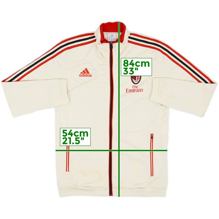 2012-13 AC Milan adidas Track Jacket - 6/10 - (L)