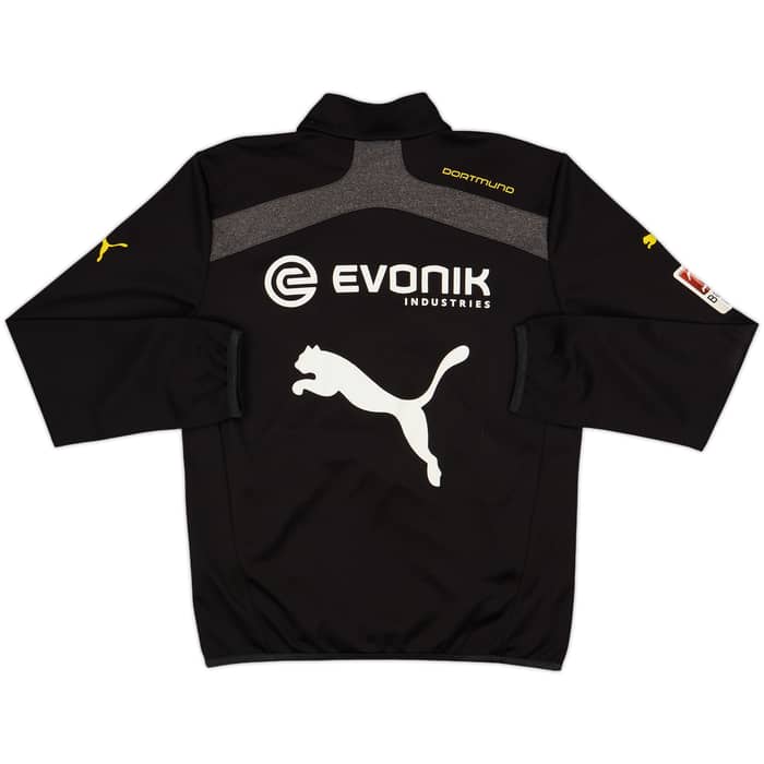 2013-14 Borussia Dortmund Puma 1/4 Zip Drill Top - 9/10 - (S)