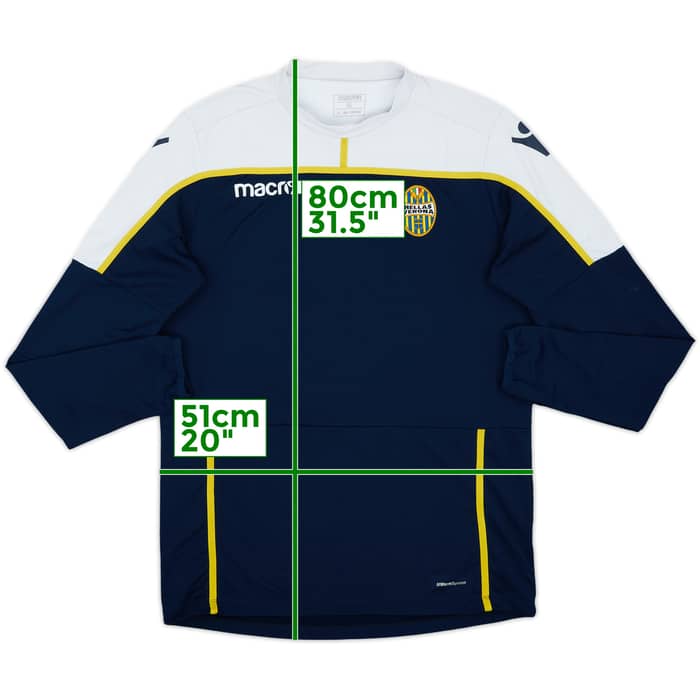 2019-20 Hellas Verona Macron Training Top - 4/10 - (XL)