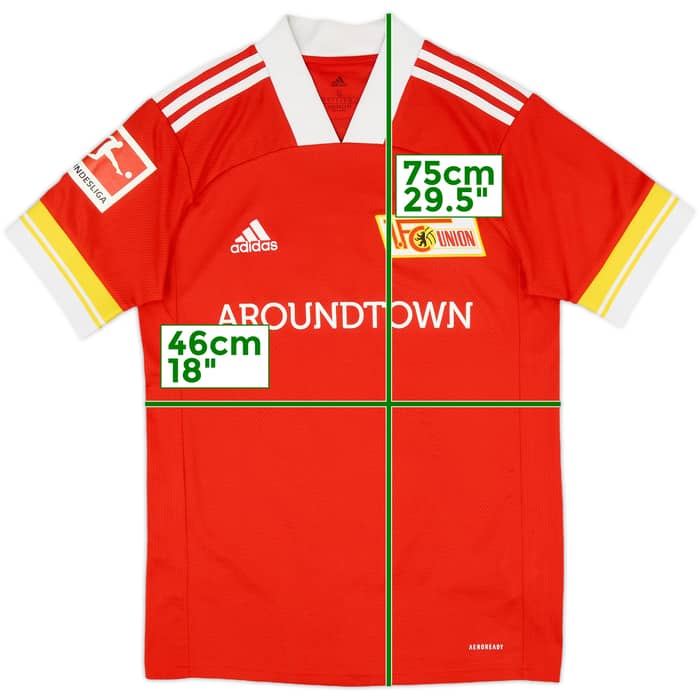 2020-21 Union Berlin Home Shirt Kruse #10 - 9/10 - (S)