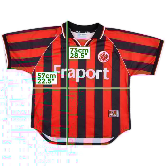 2002-03 Eintracht Frankfurt Home Shirt - 5/10 - (S)