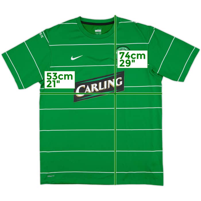 2008-09 Celtic Nike Training Shirt - 9/10 - (L)