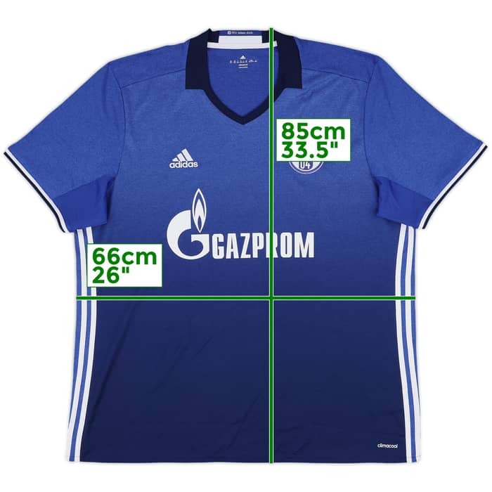 2017-18 Schalke Home Shirt - 9/10 - (XXL)