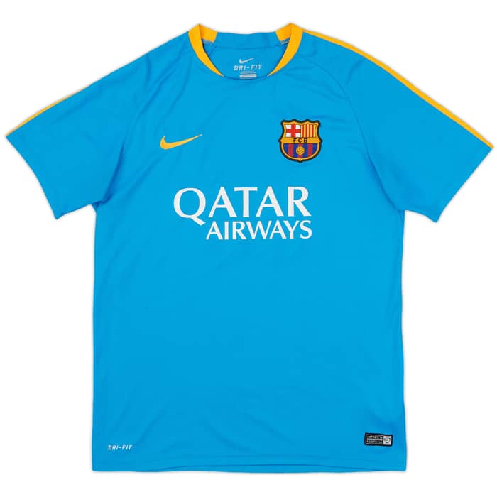 2015-16 Barcelona Nike Training Shirt - 8/10 - (L)
