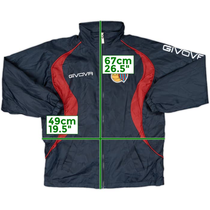 2010-11 Catania Givova Hooded Rain Jacket - 6/10 - (XXS)