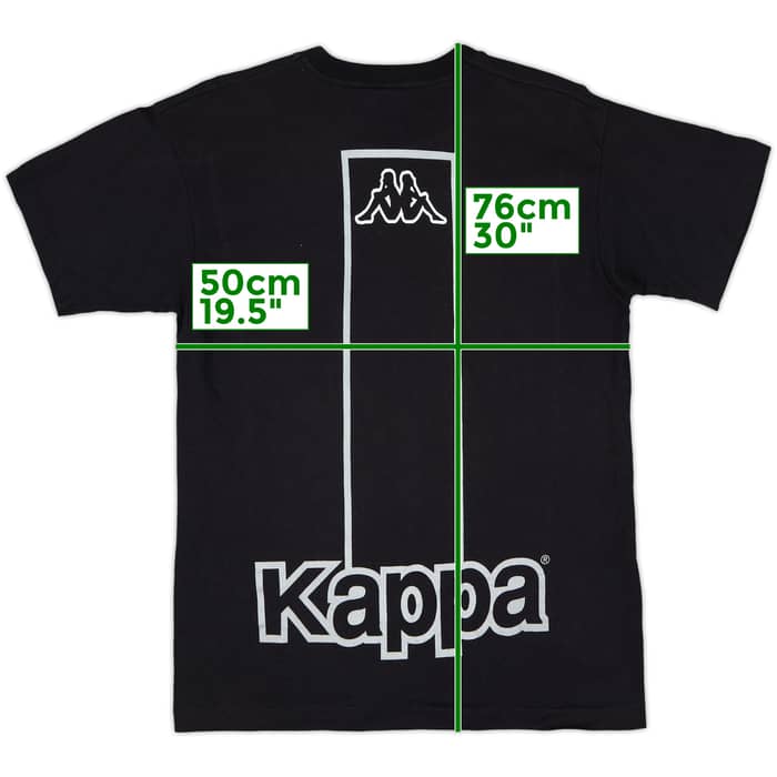 1997-98 Juventus Kappa Cotton Tee - 8/10 - (M)
