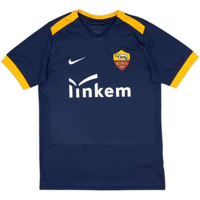 2019-20 Roma Nike Training Shirt - 7/10 - (XL.Boys)