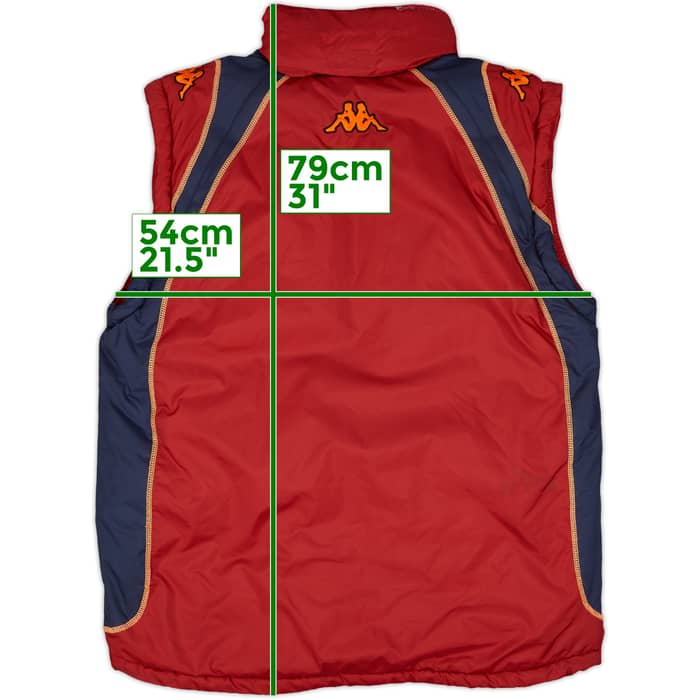 2000-01 Roma Kappa Gilet - 8/10 - (M)