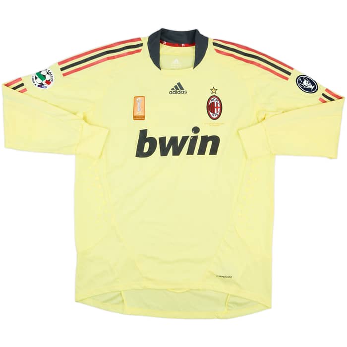 2008-09 AC Milan Match Issue GK Shirt Abbiati #12