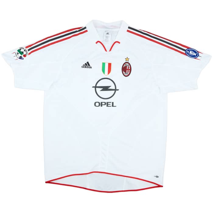 2004-05 AC Milan Signed Away Shirt Nesta #13 - 6/10 - (XL)
