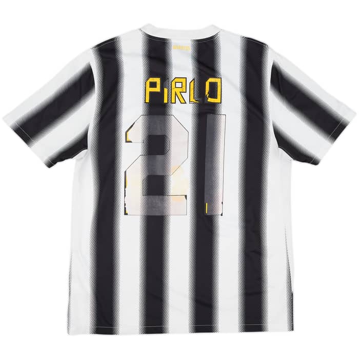 2011-12 Juventus Home Shirt Pirlo #21 - 3/10 - (L)