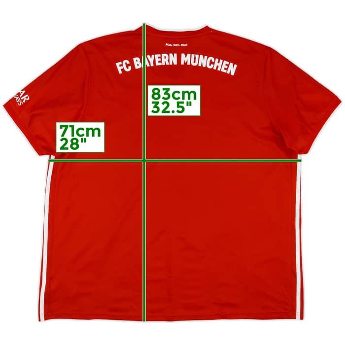 2020-21 Bayern Munich Home Shirt - 4/10 - (3XL)