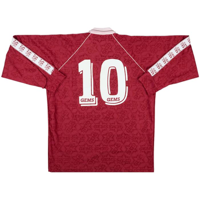 1996-97 AC Palmanova Home L/S Shirt #10 - 5/10 - (XL)