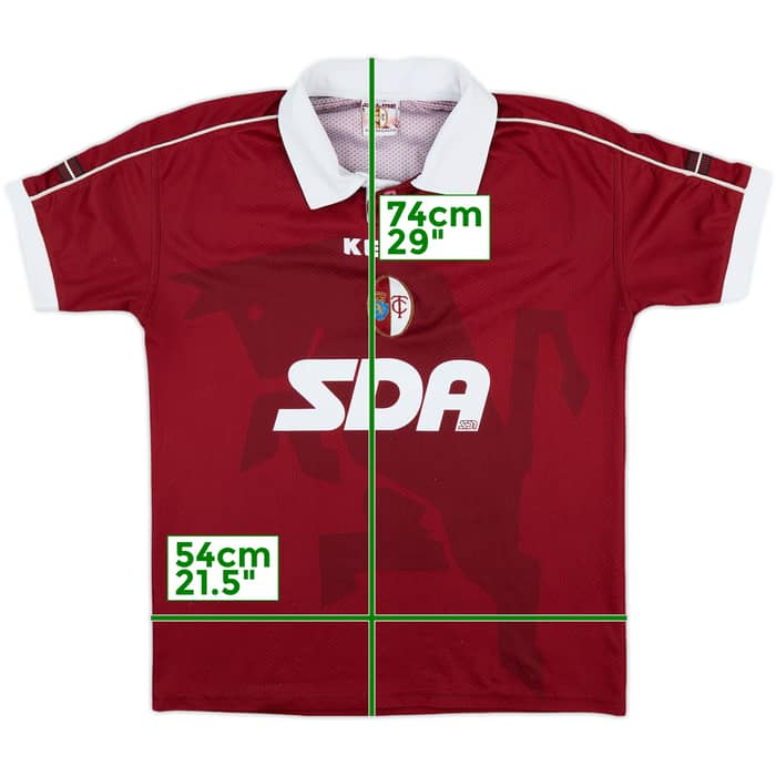 1998-99 Torino Match Issue Home Shirt #8