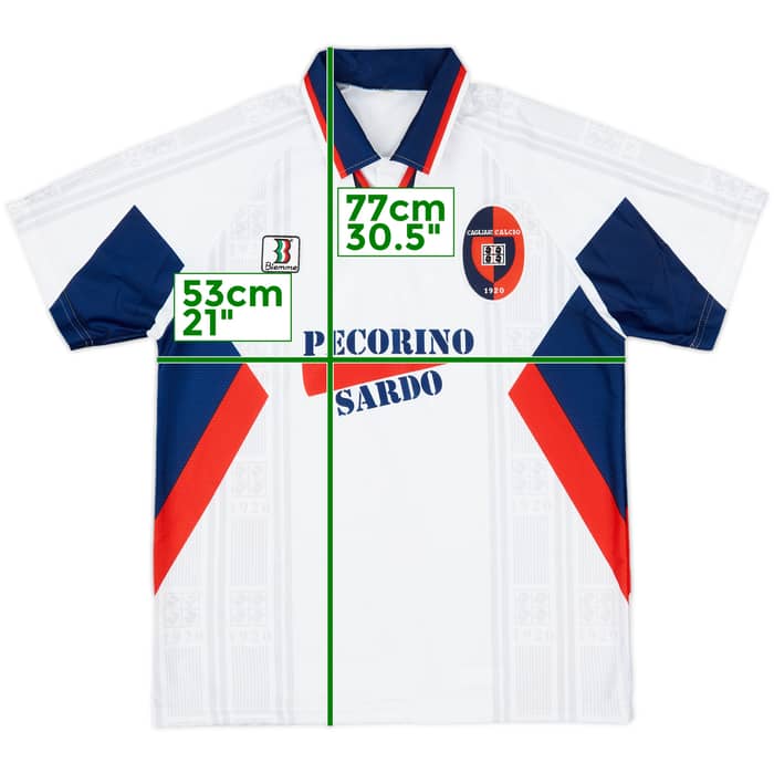 1998-99 Cagliari Away Shirt - 10/10 - (S)