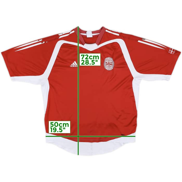 2004-05 Denmark Home Shirt - 4/10 - (XL)