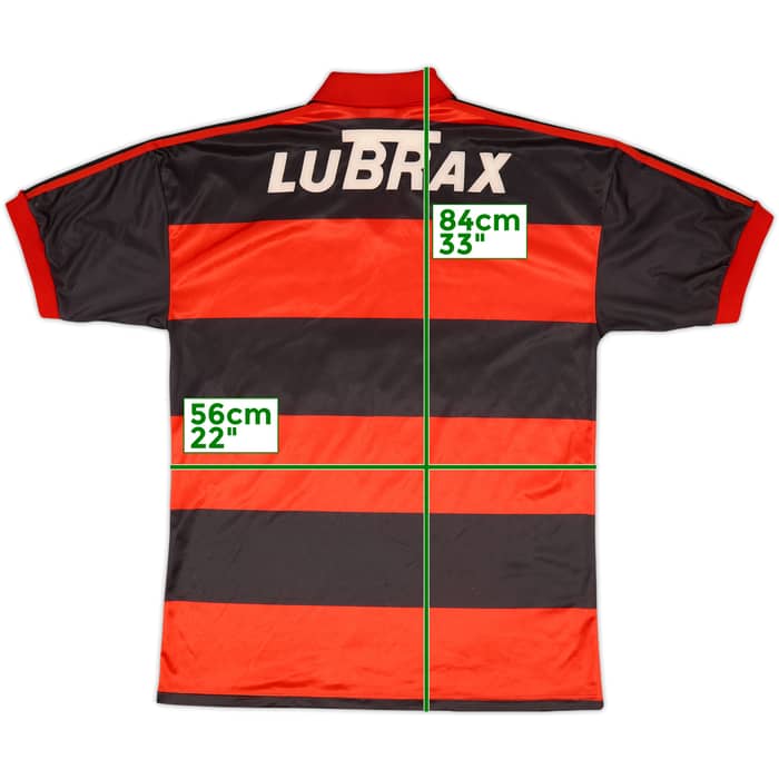 1990-92 Flamengo Home Shirt - 7/10 - (L)