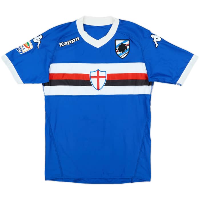 2010-11 Sampdoria Home Shirt Palombo #17 - 4/10 - (XS)