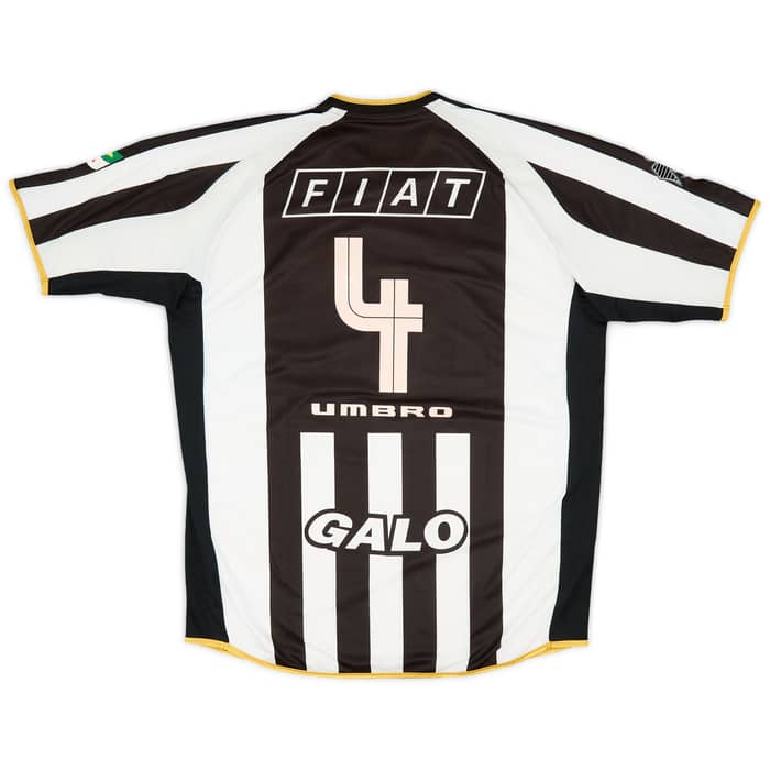 2003 Atletico Mineiro Home Shirt #4 - 8/10 - (XL)