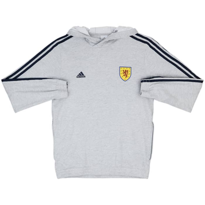 2010-11 Scotland adidas Hooded Top - 8/10 - (S)