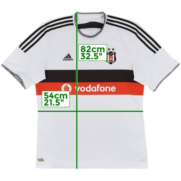 2014-15 Besiktas Home Shirt - 7/10 - (XL)
