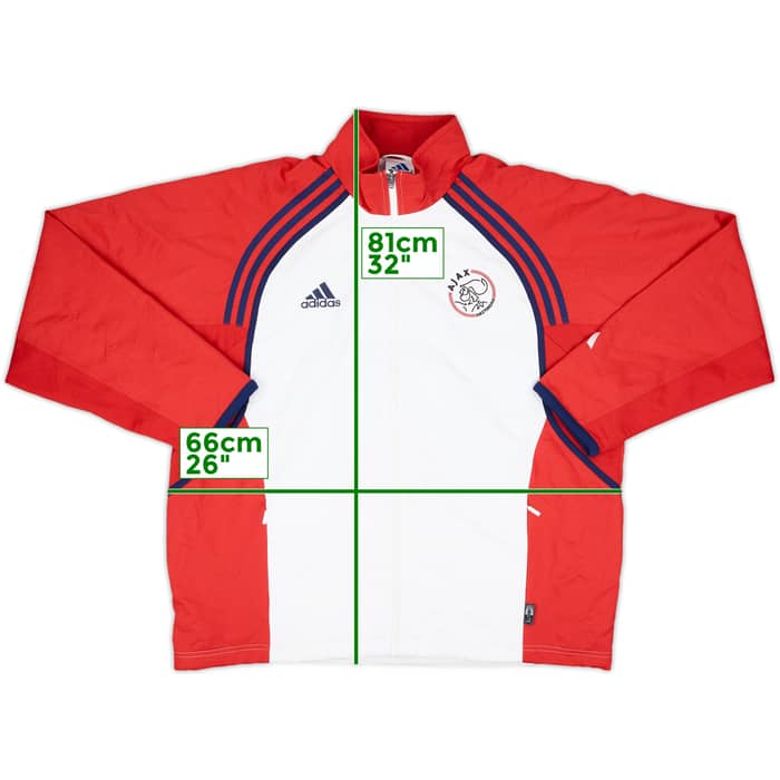 2000-01 Ajax adidas Track Jacket - 8/10 - (L/XL)
