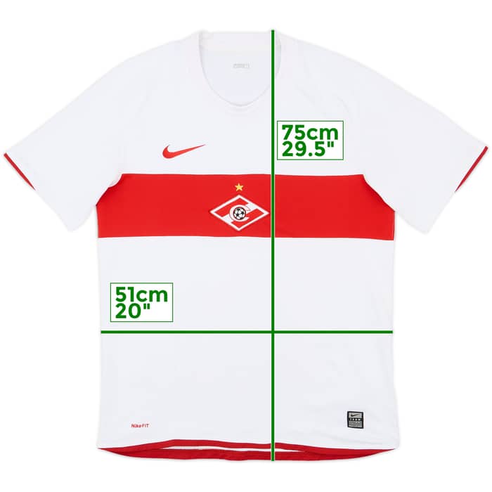 2009-10 Spartak Moscow Away Shirt - 8/10 - (M)