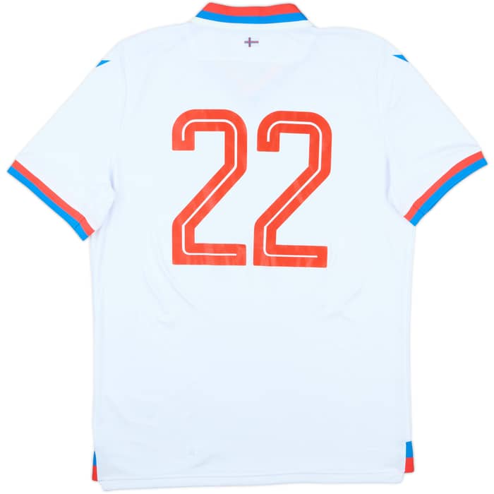 2020-22 Faroe Islands Match Issue Home Shirt #22