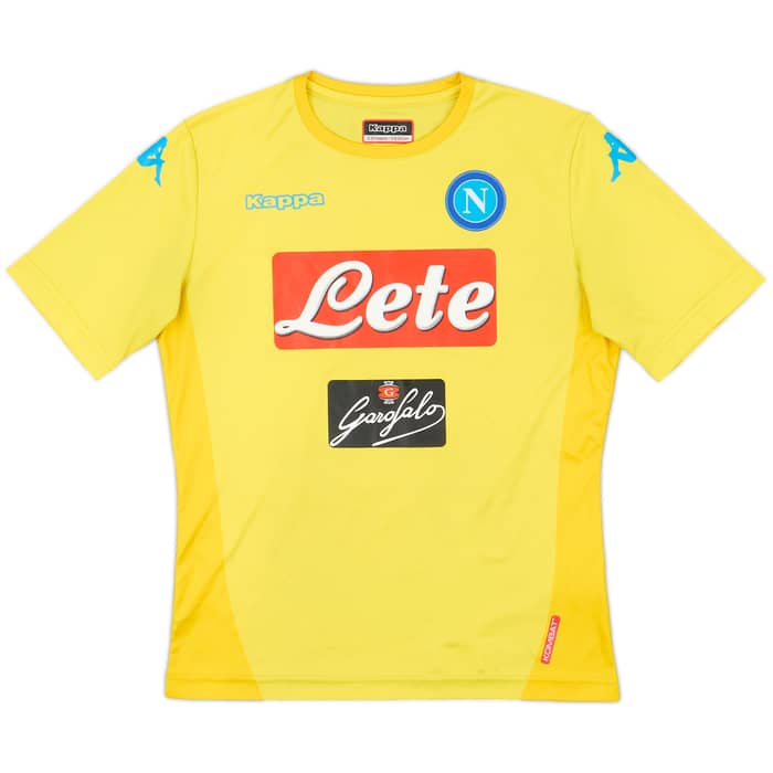 2017-18 Napoli Away Shirt Insigne #24 - 7/10 - (M.Boys)