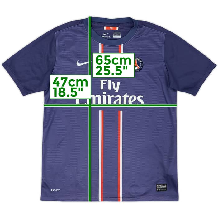 2012-13 Paris Saint-Germain Home Shirt - 5/10 - (XL.Boys)