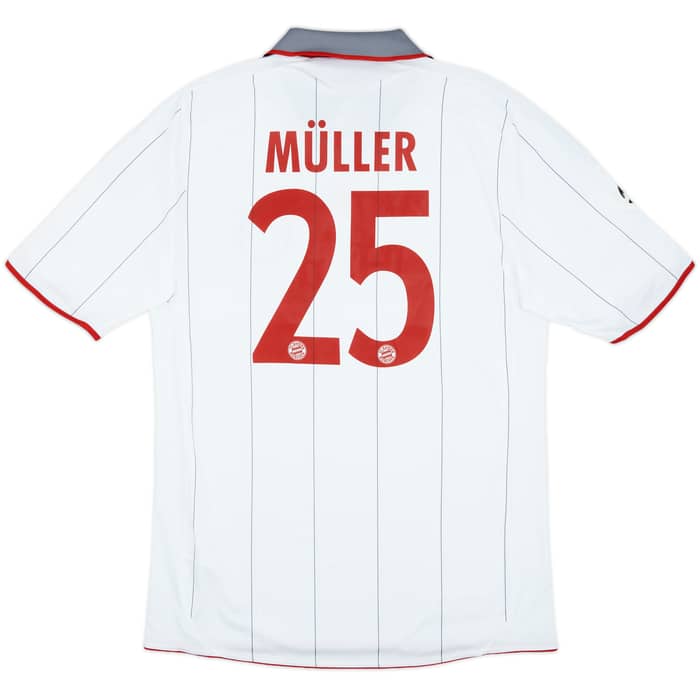 2009-10 Bayern Munich Third Shirt Muller #25 - 8/10 - (M)