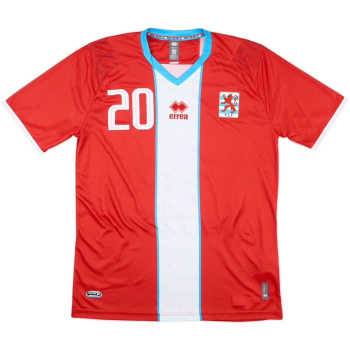 2022-24 Luxembourg Match Issue Home Shirt #20