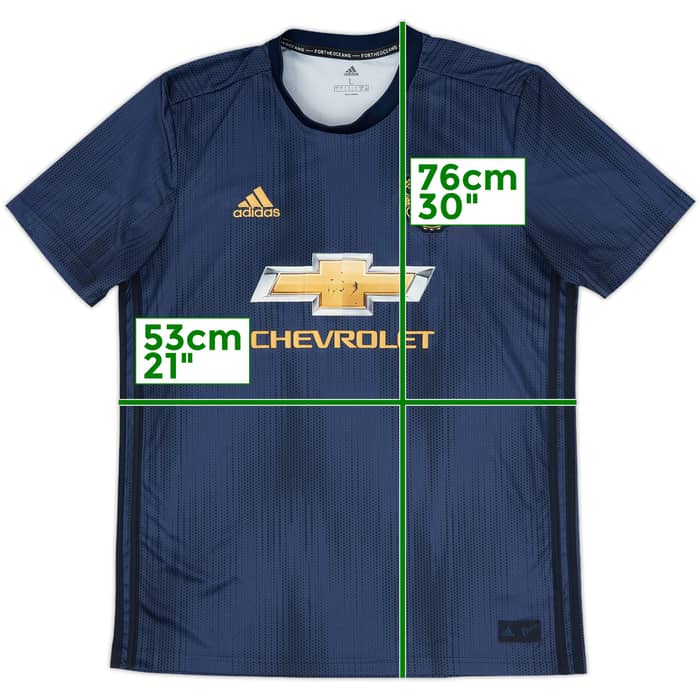 2018-19 Manchester United Third Shirt - 5/10 - (L)