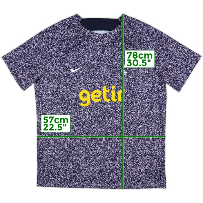 2023-24 Tottenham Nike Training Shirt - 10/10 - (XL)