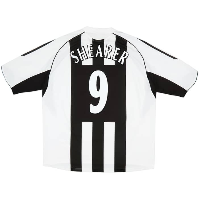 2005-07 Newcastle Home Shirt Shearer #9 - 5/10 - (XXL)