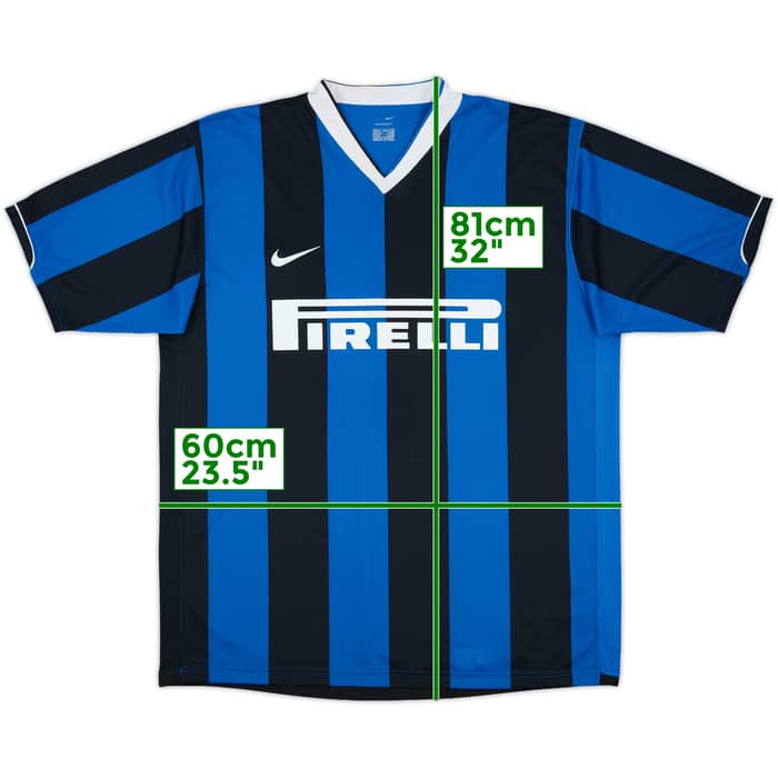 2006-07 Inter Milan Home Shirt - 5/10 - (XL)