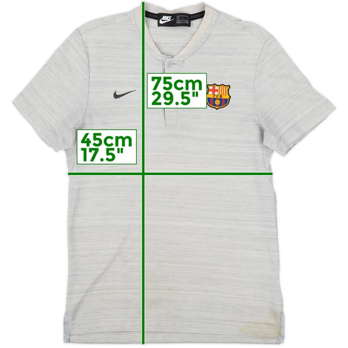 2018-19 Barcelona Nike Polo Shirt - 8/10 - (M)