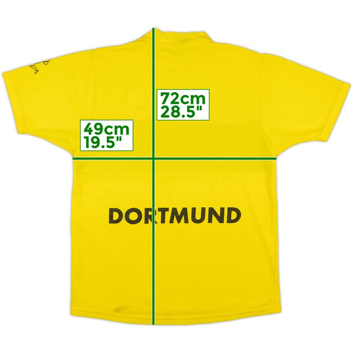 2001-02 Borussia Dortmund European Home Shirt - 5/10 - (S)