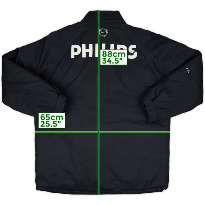 2002-03 PSV Nike Staff Issue Padded Bench Coat BR - 5/10 - (L)