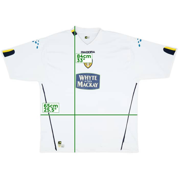 2004-05 Leeds United Home Shirt - 7/10 - (3XL)