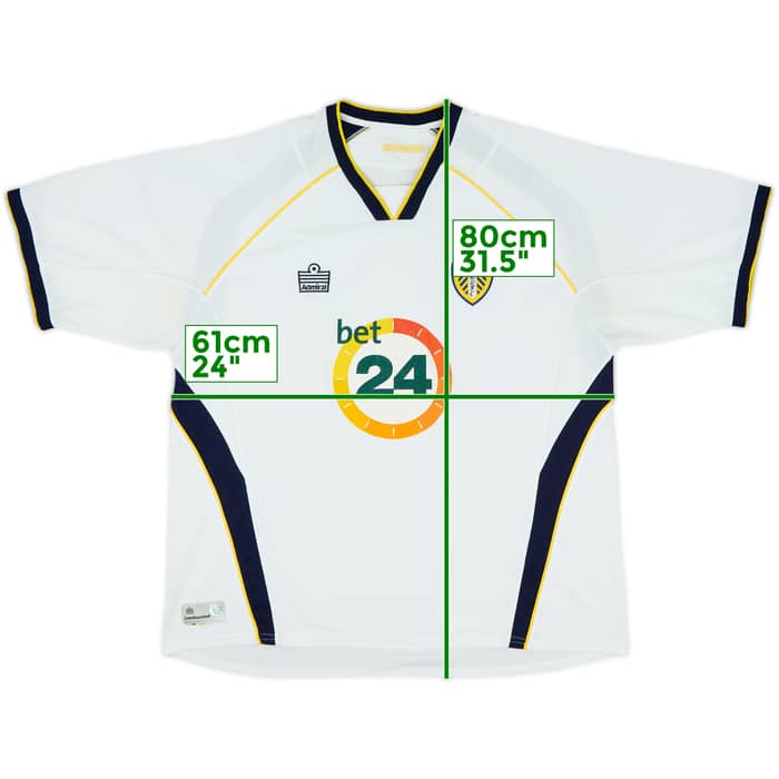 2006-07 Leeds United Home Shirt - 5/10 - (XL)