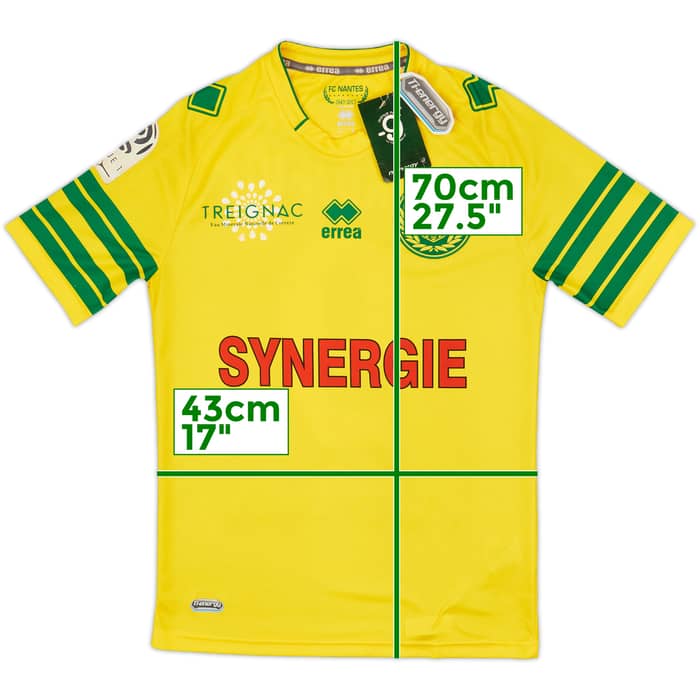 2013-14 Nantes Home Shirt Djordjevic #9 (S)
