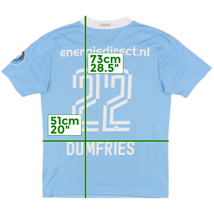 2020-21 PSV Away Shirt Dumfries #22 - 4/10 - (M)